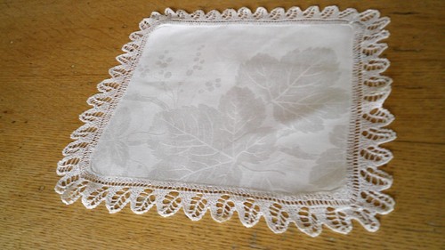 Vintage irish linen damask - irish,