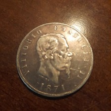 VITTORIO EMANUELE II - 5 Lire