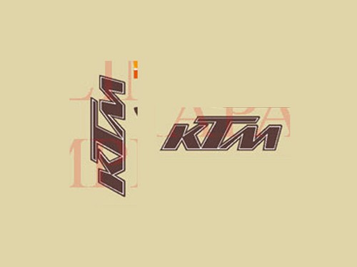 Ktm gs800 250cc adesivi - ktm,