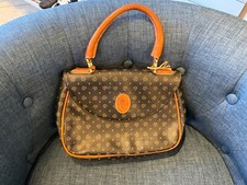 Pollini Monogram leather Bag
