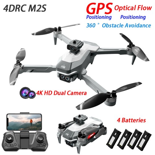 4drc m2s drone gps doppia - 4drc, 4k