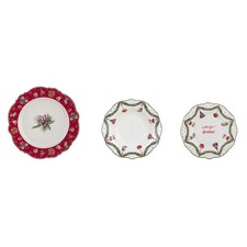 Servizio 18 pz tavola natalizi