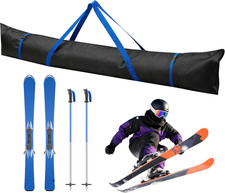 Sacca Da Sci Con Rolltop, Borsa per Snowboard, Robusta 160-185 Cm, Impermeabile,