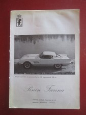 FERRARI Coupe' Super Fast 410 Superamerica PININFARINA Pubblicita' ADVERT 1957