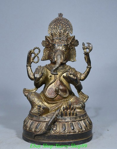 Statua buddha elefante - statua, 10"