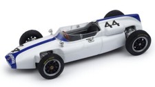 MODELLINO AUTO F1 STATICO BRUMM COOPER T53 #44 BELGIUM GP 1961 GREGORY 1/43