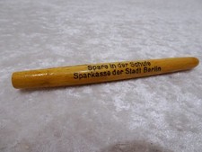 Spare IN Der Scuola Banca di Risparmio Berlino Legno Supporto Matita - Vintage -