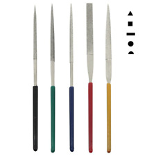 Serie di 5 lime diamantate per