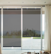 1pcs Rotolo Tenda Visiera Copertura Rotolo Tenda Parasole Auto Avvolgibile Parasole