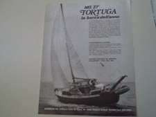 advertising Pubblicità 1973 MS 27' TORTUGA - AUTOMARINE ING. VITTO - TRIUGGIO