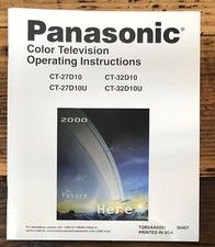 Panasonic CT-27D10 CT-32D10 TV