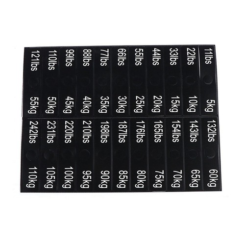 Set etichette pila - pesi, per