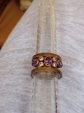 ANELLO DONNA IN ARGENTO 925  ametista