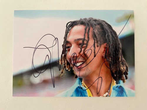 Autografo originale ghali - ghali, •