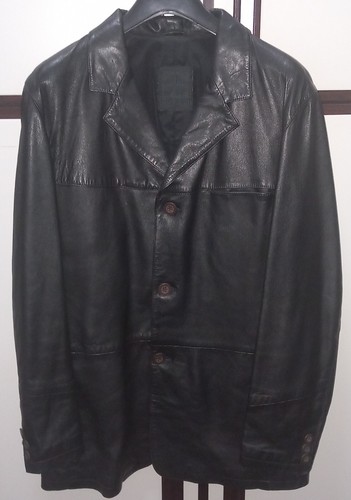 Giacca vera pelle nero - giacca,