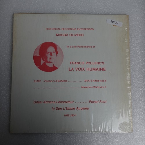 Magda olivero francis poulencs - olivero,