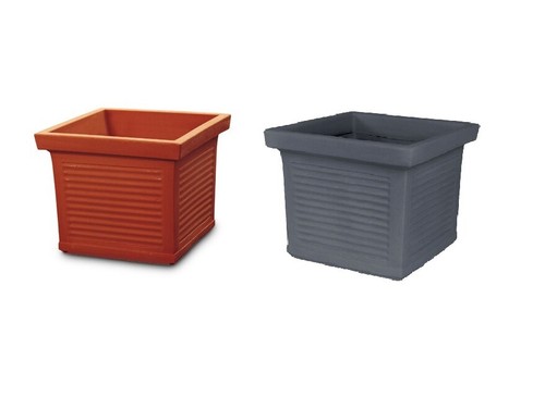 Vaso esterno quadrato - da, con