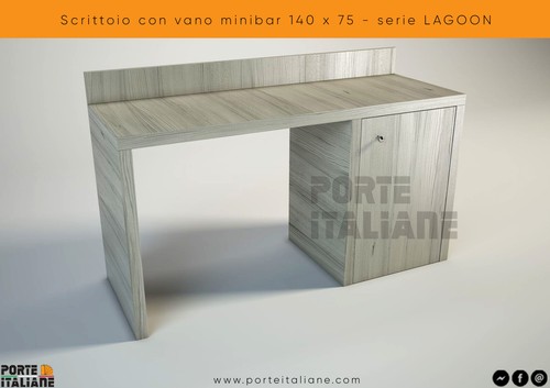 Scrittoio con vano minibar 140