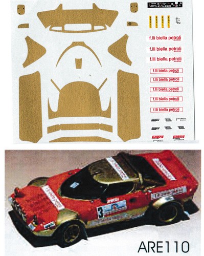 Decal lancia stratos - decal, 1/43