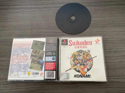 Suikoden playstation ps1 - playstation, pal
