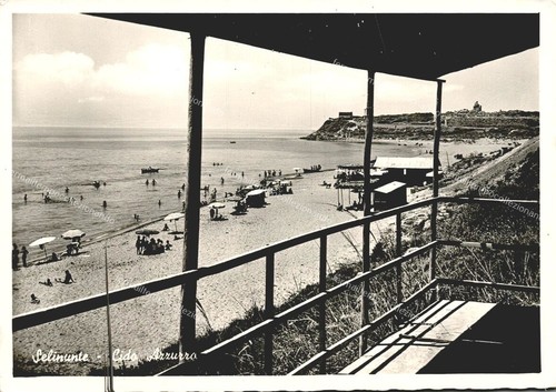 Ea838 cartolina selinunte lido - ea838, selinunte,lido