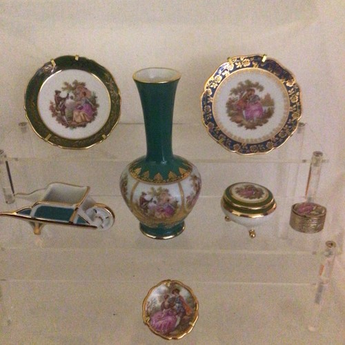 Limoges francia miniatura - francia.,