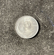 ITALIA - moneta da 5 lire