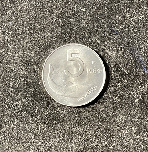 Italia moneta 5 lire - moneta, da