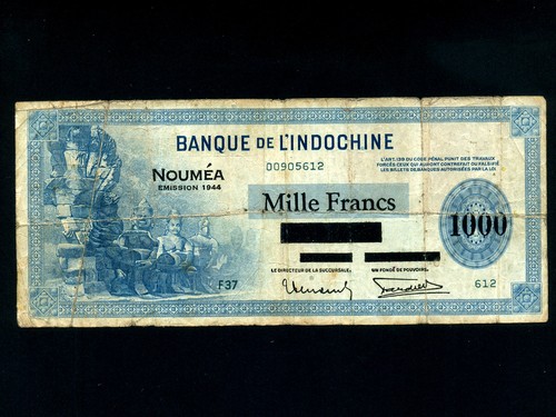 Nuova caledonia 47b - nuova, 1000