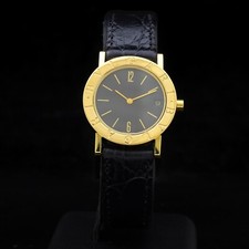 Bulgari  lady 30 mm  18 kt gold ref BB30GL serviced Box & Papers