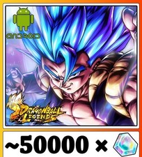 Android 50000 (50k) chrono crystals Dragoball Legends