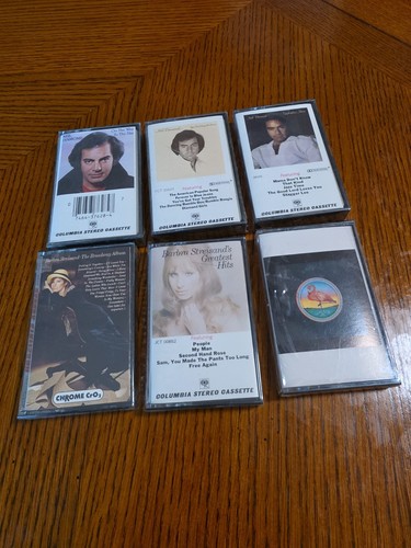 Lot sealed cassette tapes - cassette,