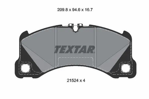 Pastiglie freno 2152401 textar - 2152401,
