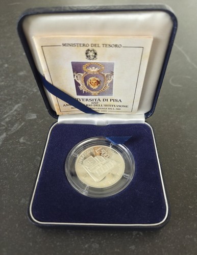 Italia 500 lire - argento, 1993