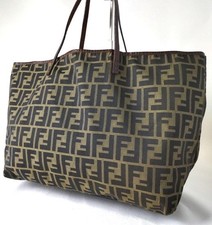 Borsa tote Fendi Zucca marrone