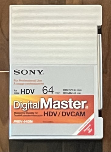Sony phdv 64dm videocassetta - sony, phdv-64dm