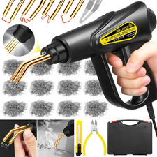 200W Saldatrice per Plastica, Kit Di Riparazione Paraurti Auto Con 1000Pcs 6 Tip