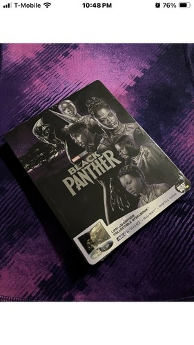 Black panther blu ray - panther:, 4k+blu