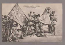 GUERRA ITALO TURCA CARTOLINA