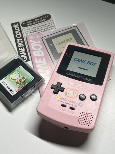 Game boy color hello kitty - boy,