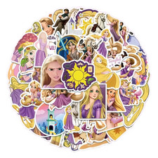 50 adesivi RAPUNZEL sticker