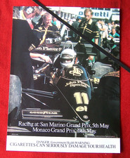 JOHN PLAYER SPECIAL JPS LOTUS