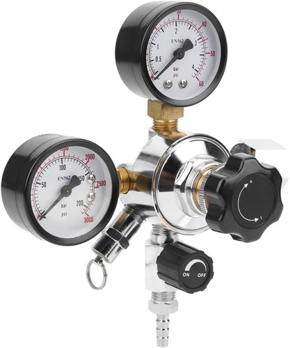 Regolatore co2 valvola - valvola, del