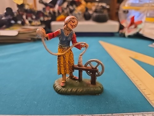 Personaggio presepe vintage - presepe,