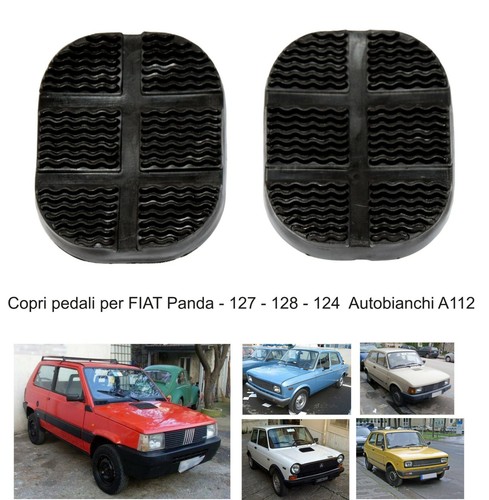 Kit copri pedali fiat panda - pedali,