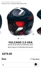 Casco da sci BRIKO Vulcano 2.0 USA, 53-54 cm, taglia small, 22113QW A1E