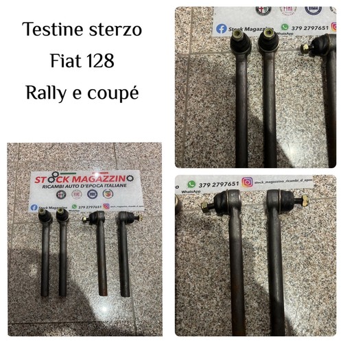 Coppia testine sterzo fiat 128 - coppia,