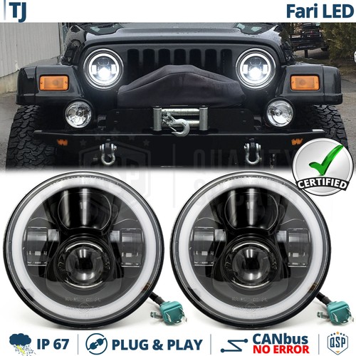 Fari full led per jeep - fari,