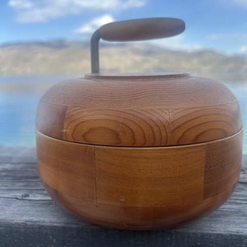 Vintage mid century - mid, wooden
