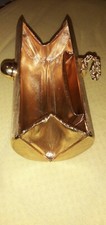 Clutch Rodo gold metal hand bag purse - immaculate condition VERY RARE